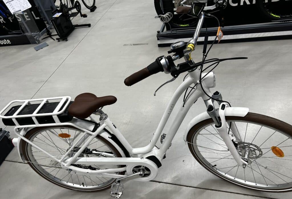 Una bicicleta cómoda y ergonómica