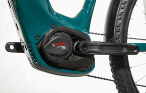 El motor central Bosch de la bicicleta eléctrica Bicyklet Fabienne