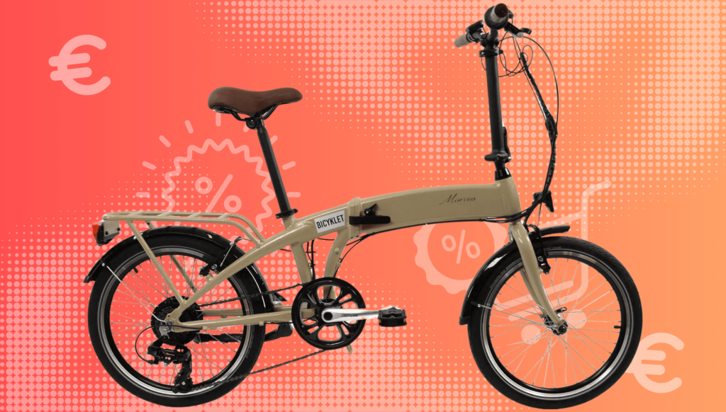 Rebajas – La bicicleta eléctrica plegable Bicyklet Marcus baja de precio en Alltricks