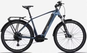 Bicicleta eléctrica de trekking Stilus E-touring, cuadro alto