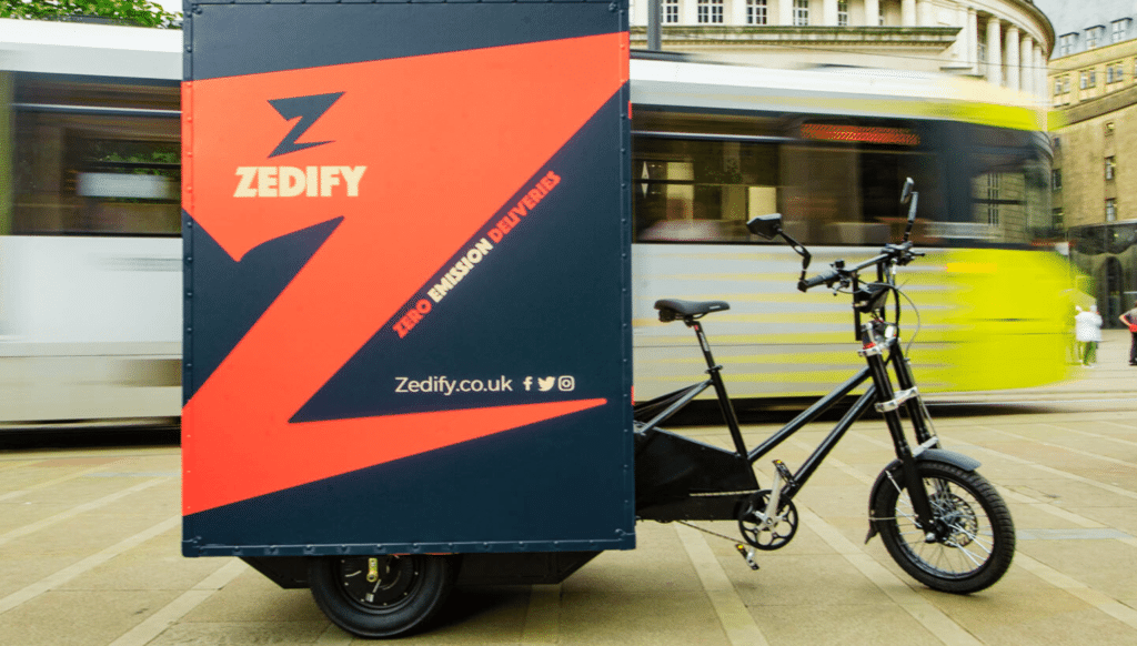 La empresa de logística británica Zedify invierte millones en su flota de bicicletas de carga