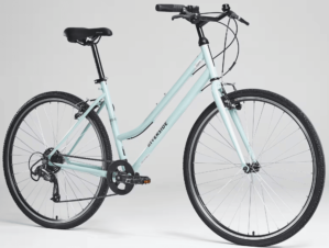 Parte delantera de la bicicleta de trekking Riverside 120