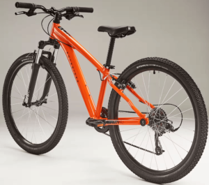 Parte trasera de la bicicleta de montaña para niños Rockrider ST 500