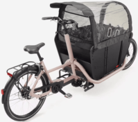 Btwin F900E: Bicicleta de carga cargobike Eléctrica Familiar Decathlon 630 Wh